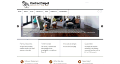 Desktop Screenshot of contractcarpet.com