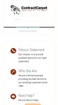 Mobile Screenshot of contractcarpet.com